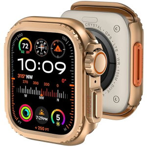 Apple Watch ���^�� �J�o�[ 44mm Apple Watch Series 6 5 4 SE3 SE2 �����Ղ邤������ �E���g���� �J�o�[ �S�ʕی� �ϏՌ� ���� ������ �X�e�����X ���^�� iWatch ��̌^�P�[�X 44 mm ���[�Y�S�[���h