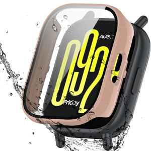 Redmi Watch 5 active �P�[�X 3D���p�G�b�W �����^ PC+�K���X�f�� ��̌^ �V���I�~ (xiaomi) redmi watch 5 active �P�[�X �����ߗ� �L�Y�h�~ �w��h�~ �ȒP�Ɏ��t���E�� �S�ʕی� �J�o�[ (�s���N)