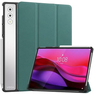 Lenovo Yoga Tab Plus �P�[�XLenovo Yoga Pad pro 12.7 �J�o�[ �y�� ���^ �ϏՌ� ���h�~ PU ���U�[ �X�}�[�g�J�o�[ �n�[�h �w�� �O�܂� �X�^���h �I�[�g�X���[�v �E�F�C�N�A�b�v �@�\ �X�}�[�g�P�[�X (�Z