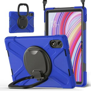 Xiaomi Redmi Pad Pro / Xiaomi Poco Pad 12.1�C���` �P�[�X �J�o�[ �ϏՌ� ��� 360�x��]�X�^���h �n���h���t�� ���F ���킢�� ������t�� ���|�� �΂ߊ|�� �����h�~ �A�E�g�h�A �q�� �d���p (�u���[ Redmi 