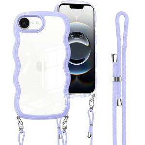 iPhone 17e / iPhone 16e �P�[�X �N���A �V�����_�[ �A�C�t�H��16e �J�o�[ ��|�� ������ �΂߂��� �R�t�� �X�g���b�v�t�� �g��t���[�� TPU �o���p�[ �؍� ���� ���킢�� ���� ���^ �V���R�� iPhone 16