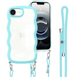 iPhone 17e / iPhone 16e �P�[�X �N���A �V�����_�[ iPhone 16e �J�o�[ ��|�� ������ �΂߂��� �R�t�� �X�g���b�v�t�� �g��t���[�� TPU �o���p�[ �؍� ���� ���킢�� ���� ���^ �V���R�� �A�C�t�H�� 1