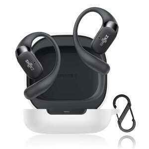 Shokz OpenFit 2 / 2+ �P�[�X �J�o�[ �L�Y�h�~ �J���r�i�t�� �V���R���f�� �����h�~ �ϏՌ� �C���z���P�[�X �y�� �\�t�g �����[�d�\ openfit 2 / 2+ �ی�J�o�[ (��)