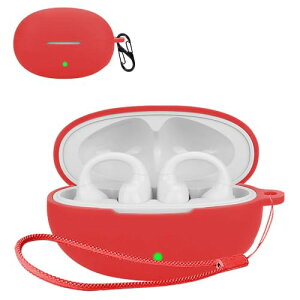 Edifier LolliClip �P�[�X �J�o�[ Edifier LolliClip �V���R�� �P�[�X �y�� ���^ ����~�� ���[�J�o�[ �S�ʕی� �[�d�֗� Edifier LolliClip �ی�P�[�X (���b�h)