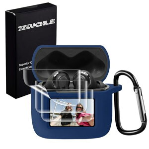 JBL TOUR PRO 3 �P�[�X �J�o�[ �t�B���� �V���R���� �S�ʕی� �����h�~ �L�Y�h�~ �ϏՌ� �����[�d�\ �y�ʏ��^ �J���r�i�t�� �c�A�[�v��3 cover �A�N�Z�T���[ (�u���[)