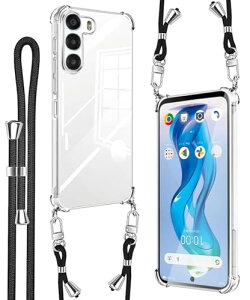 ZTE Nubia S 5G / A403ZT �P�[�X �N���A �J�o�[ �V�����_�[�X�g���b�v �ϏՌ� ���|�� �΂߂��� ��|�� ���� TPU �X�g���b�v�t�����^ �y�� �l�b�N�X�g���b�v �����\ ���O���\ ���C�����X�[�d��