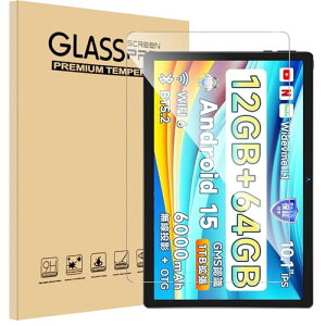 Bmax I9 Plus / Alphawolf Lpad1 / DOOGEE T10W �K���X�t�B���� 10�C���` Bmax I9 Plus �t�B���� �����K���X �S�ʋz�� �w��E����h�~ �C�A�[�� 9H�d�x�Ή� ��U�h�~ �����ߗ� �����x ��������