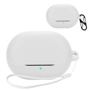 SOUNDPEATS (�T�E���h�s�[�c) Air5 Pro �P�[�X �J�o�[SOUNDPEATS Air5 Pro�V���R�� �P�[�X �y�� ���^ ����~�� ���[�J�o�[ �S�ʕی� �[�d�֗� SOUNDPEATS Air5 Pro�ی�P�[�X (�z���C�g)