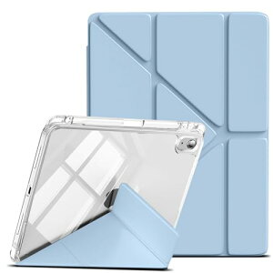 iPad Air 11�C���` & iPad Air ��5 / 4���� �P�[�X �����o�b�N�J�o�[ TPU + PC ���S���� PU�������U�[ ipad�P�[�X ���@�\ �O�p�`�X�^���h ���u���c�u �p�x�����\ ���C�z�� Pencil���[�Ή� �ɔ� �y�� �I�[