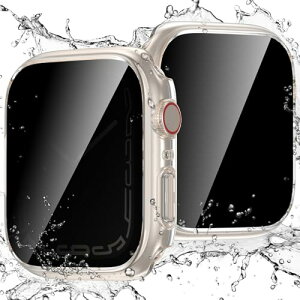 �A�b�v���E�H�b�` 10 �J�o�[ 46mm Apple Watch Series 10 �h�� �P�[�X �̂������h�~ �ی�t�B���� �`�����h�~ �����ȒP �S�ʕی� iWatch 46 mm �V���[�Y 10 �N���A