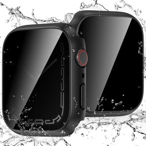 �A�b�v���E�H�b�`7 / 8 / 9 �J�o�[ 41mm Apple Watch Series 7 / 8 / 9 �h�� �P�[�X �̂������h�~ �ی�t�B���� �`�����h�~ �����ȒP �S�ʕی� iWatch 41 mm �V���[�Y7 / 8 / 9 �}�b�g�̃u���b�N