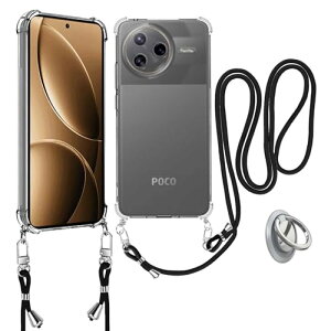 Xiaomi POCO F7 Pro 5G �P�[�X �ی�J�o�[ ���|�� �΂߂��� ��|�� TPU �y���^ �X�}�z�P�[�X �����O�u���P�b�g �X�^���h�@�\ �o���p�[�J�o�[ �����Y�ی� �ϋv�� �ϏՌ� �S�ʕی� �����h�~ ���΂�