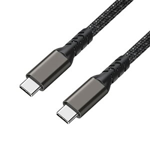 USB C �P�[�u�� 0.2m �i�C���� USB 3.2 Gen 2x2 20Gbps�f�[�^�]�� 4K 60Hz �f���o�� PD�Ή�100W�}���[�d �Ή� iPhone MacBook Pro / iPad Pro / Google Pixel / Galaxy���^�C�vC�Ή�