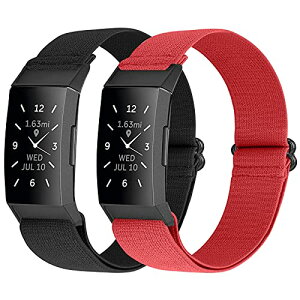 Fitbit Charge 4 / Fitbit Charge 3 / Charge 3 SE �x���g �i�C���� �o���h ���� �X�|�[�c �؃g�� ���K �E�H�[�L���O �J�W���A�� �X�|�[�c�o���h �����p�X�g���b�`�o���h �X�g���b�v
