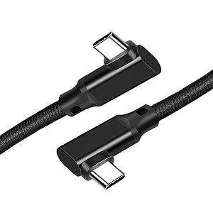 USB 3.2 Type C �P�[�u�� L�� 2m 20Gbps�]�� / PD3.0 / QC3.0�Ή� 100w�}���[�d / 4K@60Hz�f���o�� / USB 3.2 Gen 2x2 �^�C�vc �P�[�u�� �ґg�i�C���� MacBook / MacBook Pro / iPad Pro / Nintendo Switch / Xperia / Galaxy / Google Pixel