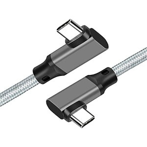 USB 3.2 Type C �P�[�u�� L�� 0.2m 20Gbps�]�� / PD3.0 / QC3.0�Ή� 100W�}���[�d / 4K@60Hz�f���o�� USB C 3.2 Gen2x2�W�� �ґg�i�C���� MacBook / iPad Pro / Nintendo Switch / Xperia / Galaxy / Google Pixel��Type-C�@��Ή�