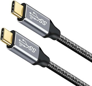 Type C �P�[�u�� 3M USB C to C�P�[�u�� USB3.1 Gen2 (10Gbps) 100W PD�}���[�d 4K / 60Hz�f���o�� �i�C�����҂�MacBook Pad Surface Switch Xperia Galaxy Pixel���^�C�vc�@��Ή� (3M)