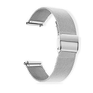 Garmin Forerunner 265S / Forerunner 255S / Forerunner 255S Music �o���h 18mm �����x���g ���b�V���D�� �e�����X�o���h �����x���g �ւ��o���h Garmin Vivoactive 4S (40 mm) / Vivomove 3S (39 mm) / Garmin Venu 2S�p �o���h �V��