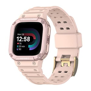 Fitbit versa 3 / versa 4 / Fitbit Sense / Sense2 �o���h �P�[�X ��̌^ �\�t�g TPU �X�|�[�c�o���h ���߉\ �����x���g ���f�B�[�X �����Y (#10)
