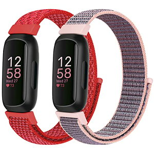 Fitbit Inspire 3 / Inspire 2 / Inspire HR / Inspire / Fitbit Ace 3 / Ace 2 �o���h �����o���h �i�C���� �X�|�[�c ���K �A�N�e�B�r�e�B �W���M���O ���[�v �ʋC�� ���߉\ �����p���X�g�o���h �X�g���b�v ���f