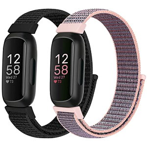 Fitbit Inspire 3 / Inspire 2 / Inspire HR / Inspire / Fitbit Ace 3 / Ace 2 �o���h �����o���h �i�C���� �X�|�[�c ���K �A�N�e�B�r�e�B �W���M���O ���[�v �ʋC�� ���߉\ �����p���X�g�o���h �X�g���b�v ���f