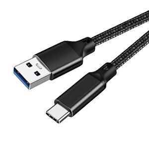 USB-C & USB-A 3.1 (Gen2) �P�[�u�� 3m 10Gbps�f�[�^�]�� / 3A 60W�����[�d USB3.1 Gen2 �P�[�u�� USB-A to USB-C �P�[�u�� ���ϋv�i�C�����}�[�g�t�H���E�^�u���b�g�E�p�\�R���E�Q�[���@�̃^�C�vc�@��ɑΉ�