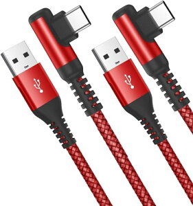 USB Type C �P�[�u�� L�� 3M �}���[�d �^�C�vc �P�[�u�� PD&QC3.0�Ή� �}���[�d type-c usb c iPhone 15 Plus Pro Max Samsung Galaxy S23 / S22 / S21 / S20 Flip z3 Note20 / 10 Google Pixel PS5 ���̑�Android USB-C�@��Ή�- / 2�{�Z�b