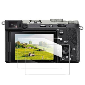 SONY ��7C II / ��7CR / ��6700 ILCE-6700 DGF3-SA7CR �t�B���� 2���Z�b�g �K���X�t�B���� �ی�t�B���� �t�� �����K���X �t���ی�t�B���� �d�x9H ��U�h�~ �w��h�~ �C�A�[�� �\��t���₷�� �����z�� �ی�