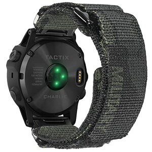 Fenix / Instinct / Enduro / Forerunner / Approach / MARQ / Quatix / D2�V���[�Y �o���h 20mm �i�C���� ���� �J���t���[�W���� �~���^���[ �N�C�b�N�t�B�b�g �ϋv�� �ʋC�� �x���N�� ���� �J�W���A�� ���� �؃g��