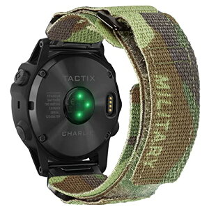 Fenix / Instinct / Enduro / Forerunner / Approach / MARQ / Quatix / D2�V���[�Y �o���h 22mm �i�C���� ���� �J���t���[�W���� �~���^���[ �N�C�b�N�t�B�b�g �ϋv�� �ʋC�� �x���N�� ���� �J�W���A�� ���� �؃g��