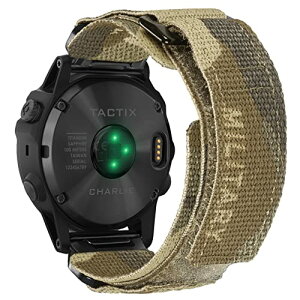 Fenix / Instinct / Enduro / Forerunner / Approach / MARQ / Quatix / D2�V���[�Y �o���h 26mm �i�C���� ���� �J���t���[�W���� �~���^���[ �N�C�b�N�t�B�b�g �ϋv�� �ʋC�� �x���N�� ���� �J�W���A�� ���� �؃g��