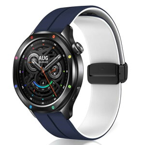 Xiaomi Watch S4 / S4 Sport / S3 / 2 / S1 / S1 Active / Mi Watch �o���h 22mm �x���g �V���I�~�E�H�b�`S4 �V���R���� �e�͐� ���C�o�b�N���t�� xiaomi redmi watch 5 active / 5 lite �ւ��x���g �u���[ / �z���C�g
