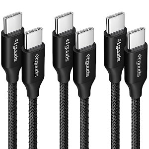 USB C �P�[�u�� 1m+1m+2m pd60W �}���[�d USBC to USBC �P�[�u�� Macbook Pro iPad Mini 6 / Pro / Air Galaxy S24 S23 Ultra S23 S22 S21 S20 S10 A53 M23 Pixel�Ȃ�USB-C�@��Ή� 3�{ / �� �^�C�vc �P�[�u��
