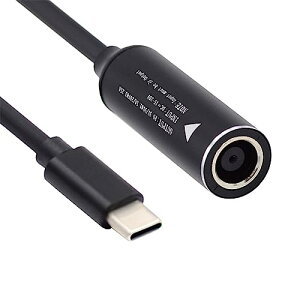 Type-C �P�[�u�� 7.9x5.0mm ���� DC �W���b�N - USB-C Type-C �d���v���O�[�d�P�[�u�� PD 9V 15V 20V 65W �m�[�gPC �p�\�R�� �^�u���b�g �X�}�z ��...