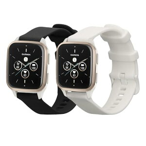 Garmin Venu Sq 2 Music / Sq 2 �o���h �����o���h �V���R�� �����x���g ���p�r �U�� ���s ���K �؃g�� �E�H�[�L���O �W���M���O �J�W���A�� �V���R���o���h �\�t�g TPU �ϋv�� ���F / ���F