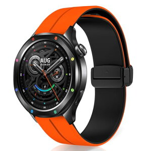 Xiaomi Watch S4 / S4 Sport / S3 / 2 / S1 / S1 Active / Mi Watch �o���h 22mm �x���g �V���I�~�E�H�b�`S4 �V���R���� �e�͐� ���C�o�b�N���t�� xiaomi redmi watch 5 active / 5 lite �ւ��x���g �I�����W / �u���b�N