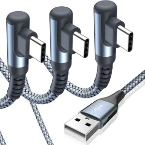 USB Type C �P�[�u�� L�� 1m1m2m USB-C to USB-A �P�[�u�� PD& QC3.03.1A�}���[�d iPhone 17 16 15 Pro Max,�A�C�t�H��15 16 17 ,iPad Pro,Samsung Galaxy S25 S24 S23,Sony,Xiaomi,Huawei,Pixel ��Type C�@��(�O���[ 3�{�Z�b�g)