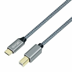 USB C to B �v�����^�[�P�[�u�� USB Type-C to Type-B �P�[�u�� �i�C�����҂� �I�[�f�B�IDAC �~�L�T�[ MIDI�L�[�{�[�g �f�W�^���s�A�m DJ�R���g���[���[ �v�����^�[ �X�L���i�[ FAX�}�V���ȂǂɓK�p (1.5m)