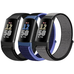 Fitbit Charge 6 / Fitbit Charge 5 �o���h ���߉\ �����p �\�t�g �i�C���� ���[�v �X�|�[�c ���X�g�o���h �A�N�Z�T���[ ���� �j���p �A�h�o���X�g�t�B�b�g�l�X�g���b�J�[�p