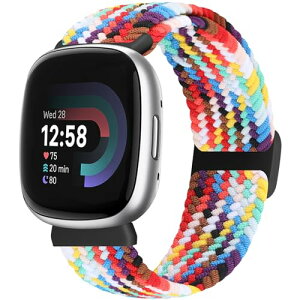 Fitbit Versa 3 / Versa 4 / Sense 2 / Sense �o���h �L�k ���b�V�� ���� �j�� �����\ �X�g���b�` �i�C���� �u���X���b�g �\�� ���[�v �X�|�[�c ���X�g�o���h Versa 3 / Versa 4 / Sense 2 / Sense �p�ɑΉ�