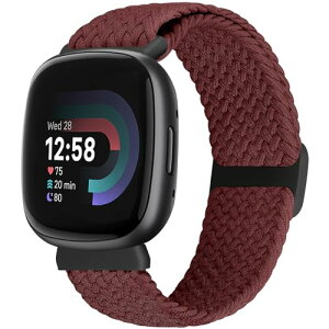 Fitbit Versa 3 / Versa 4 / Sense 2 / Sense �o���h �L�k ���b�V�� ���� �j�� �����\ �X�g���b�` �i�C���� �u���X���b�g �\�� ���[�v �X�|�[�c ���X�g�o���h Versa 3 / Versa 4 / Sense 2 / Sense �p�ɑΉ�