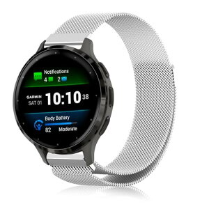 GARMIN Venu 3S �o���h �X�e�����X ���C�t�� �X�|�[�c�o���h �}�O�l�b�g�� ������� ���߉\ �����x���g �X�g���b�v GARMIN (�K�[�~��) Venu 3S (�V���o�[)