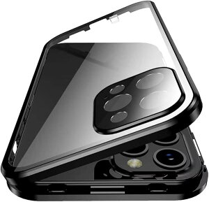 iPhone 17e �P�[�X �S�ʃJ�o�[ ���b�N�@�\�t��+�}�O�l�b�g�� ���ʃN���A�����K���X ���S���b�N �J�����ی� �A���~�o���p�[ �A�C�t�H�� 16e �K���X�P�[�X ���ʃP�[�X ���� �u���b�N