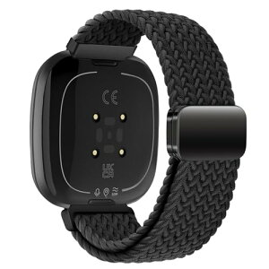 Fitbit Versa 3 / Versa 4 / Fitbit Sense / Sense 2 �o���h �i�C���� ���b�V�� �X�|�[�c�E�H�b�`�x���g ���߉\ �}�O�l�b�g�o�b�N�� ���f�B�[�X �����Y �}���`�J���[ (#1)