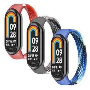 Xiaomi Smart Band 9 / 8 �o���h �V���I�~ �X�}�[�g�o���h9 / 8 �҂ݍ��� �i�C���� �ґg �_�炩�� �ʋC �����Y ���f�B�[�X �X�|�[�c �X�g���b�v �����x���g �J���t���u���b�N / �J���t�����b�h / �J��