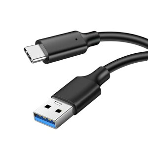 USB Type-C �P�[�u�� 2M USB-C & USB-A �P�[�u�� PD�Ή� 60W�}���[�d / USB 3.2 Gen2�W�� 10Gbps�f�[�^�]�� QuickCharge3.0�Ή� ���܂Ȃ� �f���h�~ �^�C�vc���@��Ή�