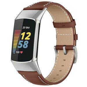 Fitbit charge 6 / 5 �o���h PU���U�[ �x���g �\�t�g �_� �r�W�l�X�� �����x���g ���f�B�[�X&�����Y �v���X�g���b�v Fitbit charge 6 / 5 (�u���E��)