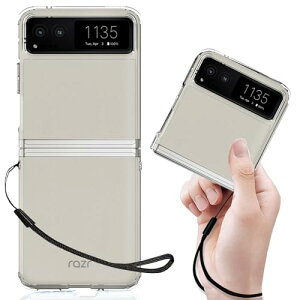 Motorola Moto Razr 40 / Razr 40S �P�[�X �N���A �X�g���b�v �n�[�h �N���A�P�[�X �n�[�h�P�[�X ���΂ݖh�~ �o���p�[�P�[�X �����J�o�[ �X�}�z�J�o�[ ���^ �y�� ���� �N���A