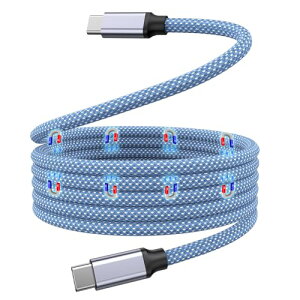 Type C �P�[�u�� ���C �������[ type-c�P�[�u�� QC4.0 / PD3.1�Ή� usbc-usbc�P�[�u�� iPhone15 / MacBook / iPad / Samsung / Xperia Galaxy / Xperia���Ή� (�u���[1M)