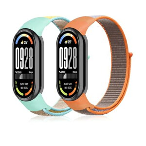 Xiaomi Smart Band 10 / 9 / 8 �x���g �i�C������ mi band 10 9 8 �ւ��x���g �T�C�Y���߉\ �ʋC �y�� �_�炩�� �����x���g �I�����W / �J�[�L